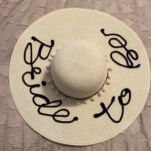 Bride to Be hat!